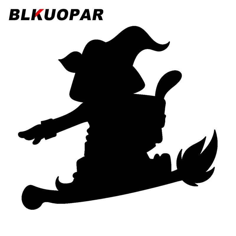 BLKUOPAR for Cat Wearing A Flying Hoodie Rides A Magic Car Stickers Scratch Proof Decals Fancy Motorcycle Car Door Protector