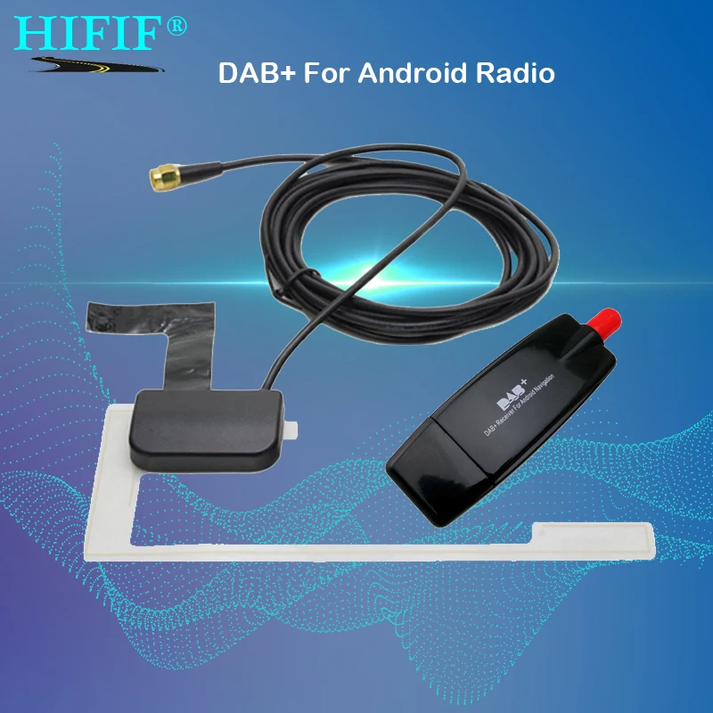 USB 2.0 Digital DAB + Radio Tuner Receiver Stick For Android Car DVD Player Autoradio Stereo USB DAB Android Radio Car Radio