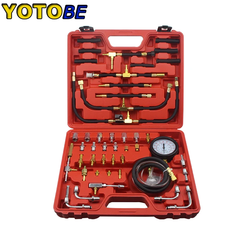 

TU-443 Deluxe Manometer Fuel Pressure Gauge Engine Testing Kit Fuel Injection Pump Tester