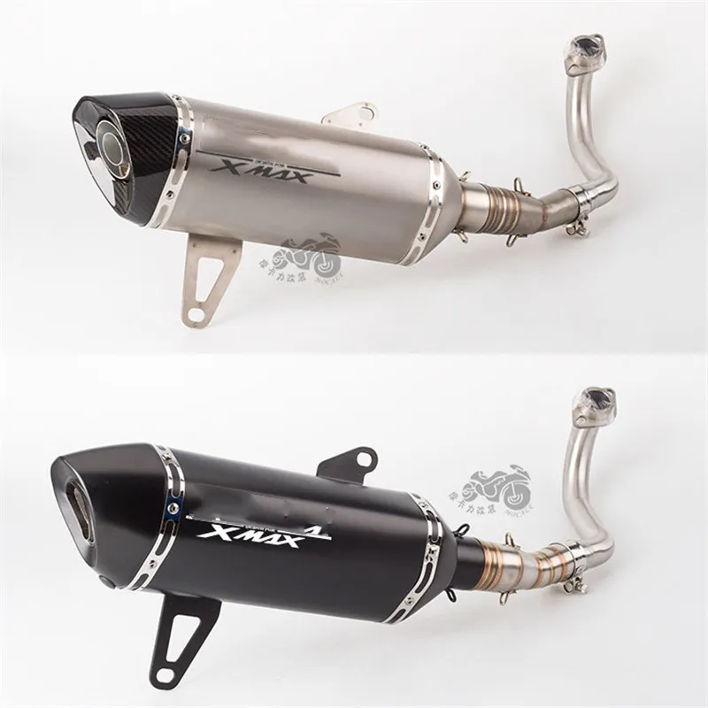 Motorcycle Modified Exhaust XMAX250 Exhaust Pipe Front Link Pipe XMAX300 Modified Scorpio Exhaust Pipe XMAX