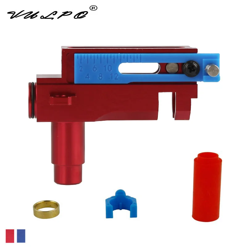 VULPO Hohe Präzision CNC 7075 Aluminium Hop Up Kammer Für Airsoft AEG AK47 74 Serie Jagd Zubehör – Detail 7