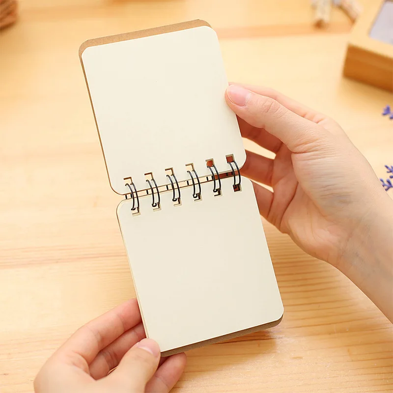 8 Pcs Creative Weather Coil Notebook Notepad Handwritten Diary Student Stationery Factory Outlet