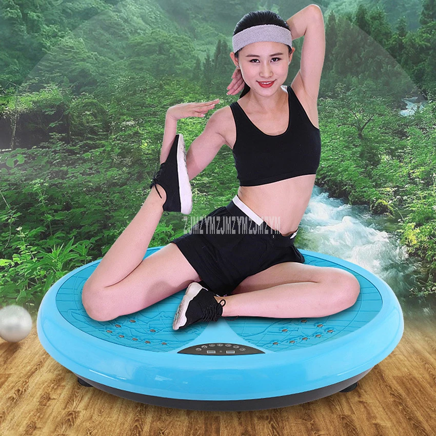 Electric Vibration Fitness Massager Fat Burning Machine Indoor 0-99 Gear Body Slimming Indoor Mute Fitness Equipment Load 120kg