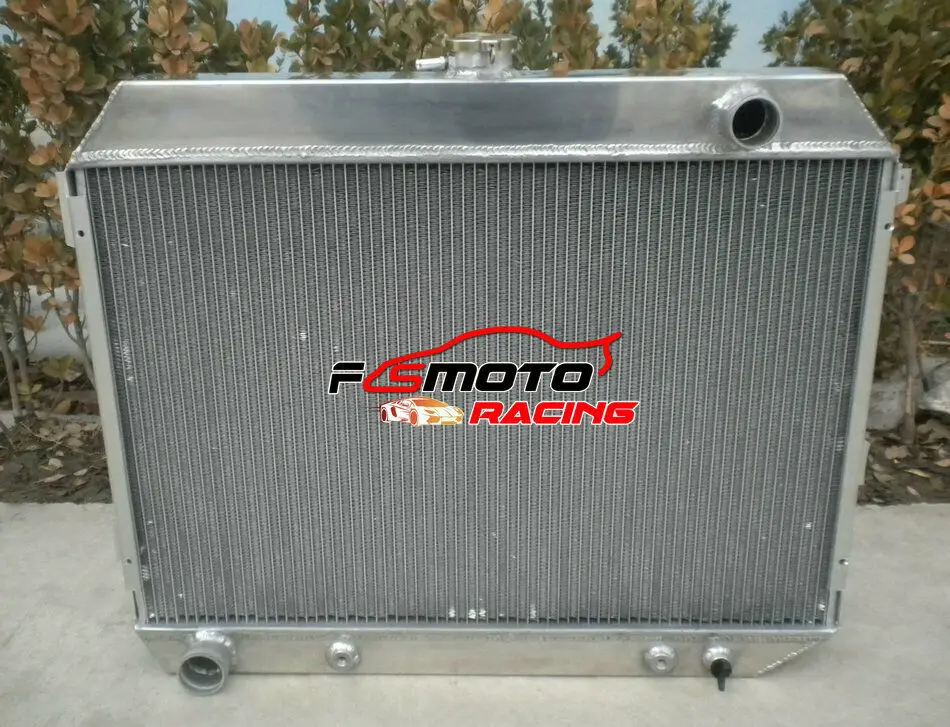 Radiateur en aluminium pour Dodge Charger / Challenger 1970-1974/ Plymouth GTX 1968-1974 1969 1970 1971 1972 1973