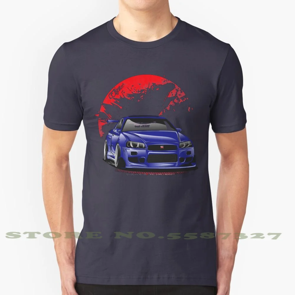 

Gojira (Япония) улицы-R34 Gtr 100% хлопок футболка Gojira Jdm Япония Gtr Gt Gts Monster R32 R33 R34 R35 Vspec Sun