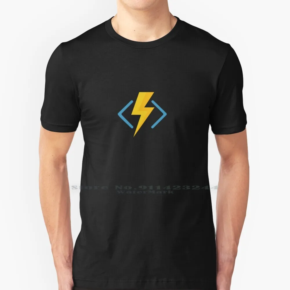 Azure Functions T Shirt Cotton 6XL Developer Development Laptop Programming Azure Functions Microsoft Azure Cloud Provider