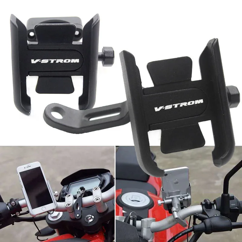 For DUCATI DL650 DL1000 V-strom DL 650 1000 650XT 1000XT 1050XT  High Quality Handlebar Mobile Phone Holder GPS Stand Bracket