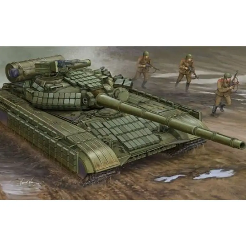 Trumpeter 01580 1/35 Soviet T-64AV MOD 1984 - Scale Model Kit