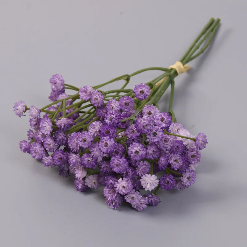 Künstliche Gypsophila Bouquet Simulation Kunststoff Gefälschte Blume Hotel Hochzeit Kreative Haufen Hause Wohnzimmer Garten Blumen Dekor – Detail 6