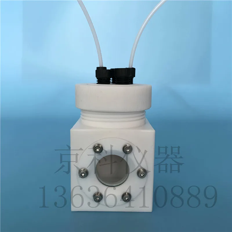 Quarzo cella elettrolitica/photoelectrochemical cellulare (politetrafluoroetilene, resistenza alla corrosione, acidi forti e alcali resi