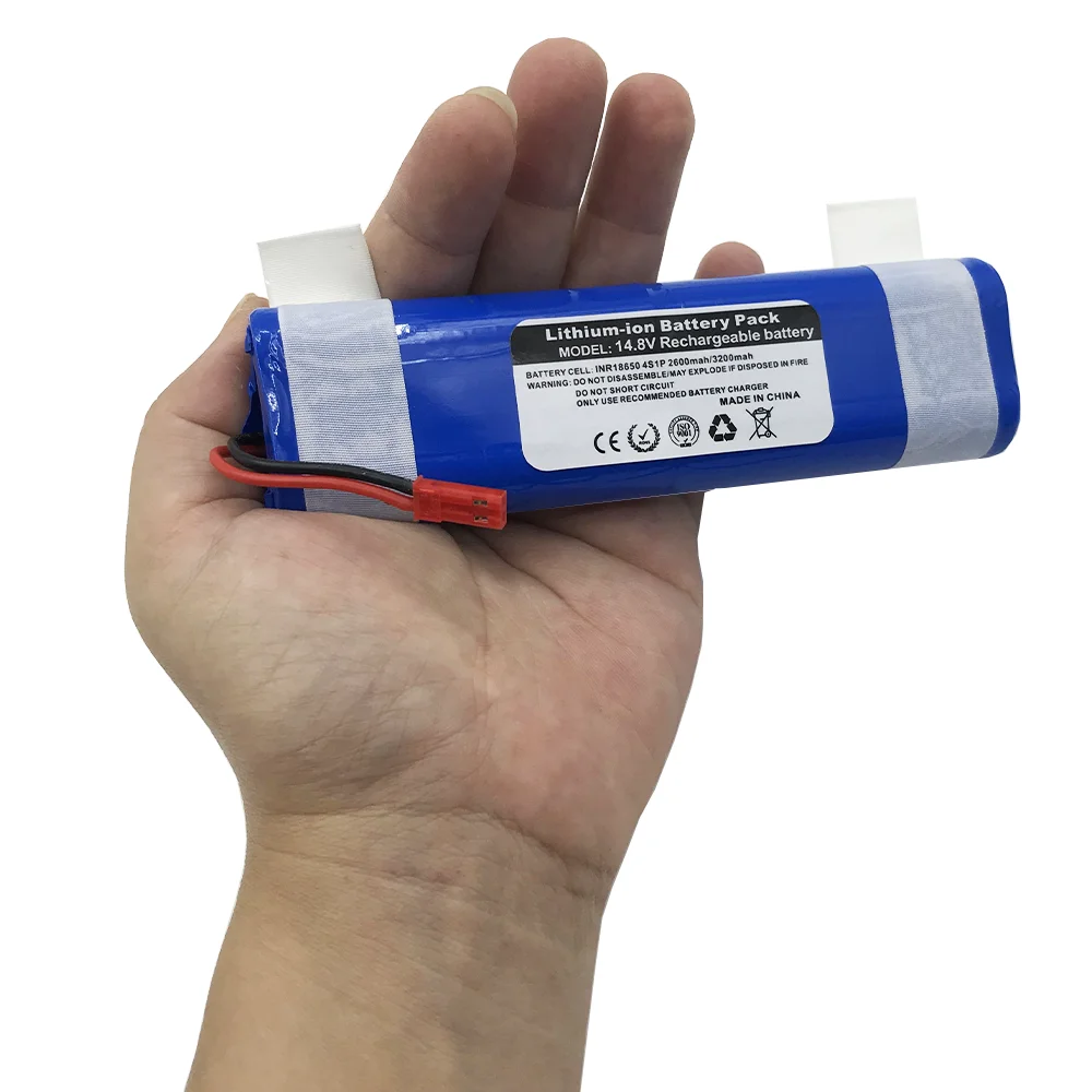 Vakaumus-batería de litio para Robot aspirador ILIFE V3s Pro V50 V5s Pro V8s X750, 14,8 V, 2600mah, 3200Mah, 18650