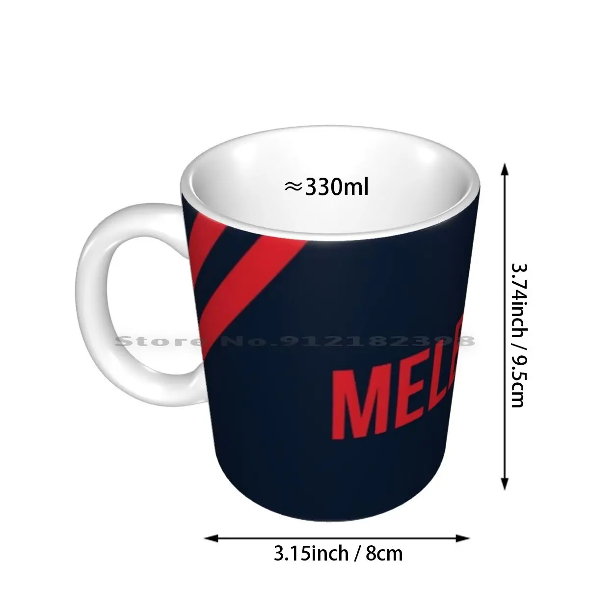 Melbourne Football Club - Afl Ceramic Mugs Coffee Cups Milk Tea Mug Melbourne Football Club Melbourne Afl Football Club Australi