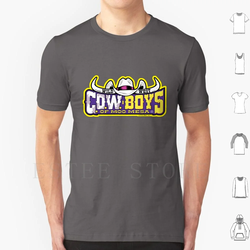 Wild West C.o.w.-Boys Of Moo Mesa Cow-Llection T Shirt Men Cotton 6xl Moo Mesa Ryan Brown Cowboy Turtles Wild West Saturday