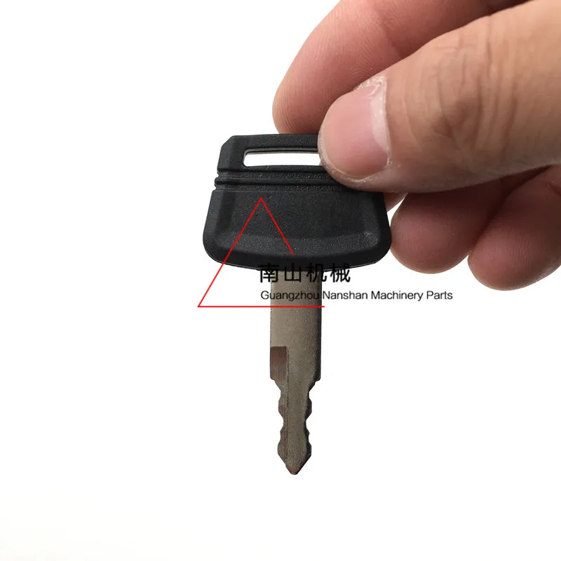 Free shipping LONKING LG60/65/80/85/150/225 ignition key, start key, door key Excavator Parts