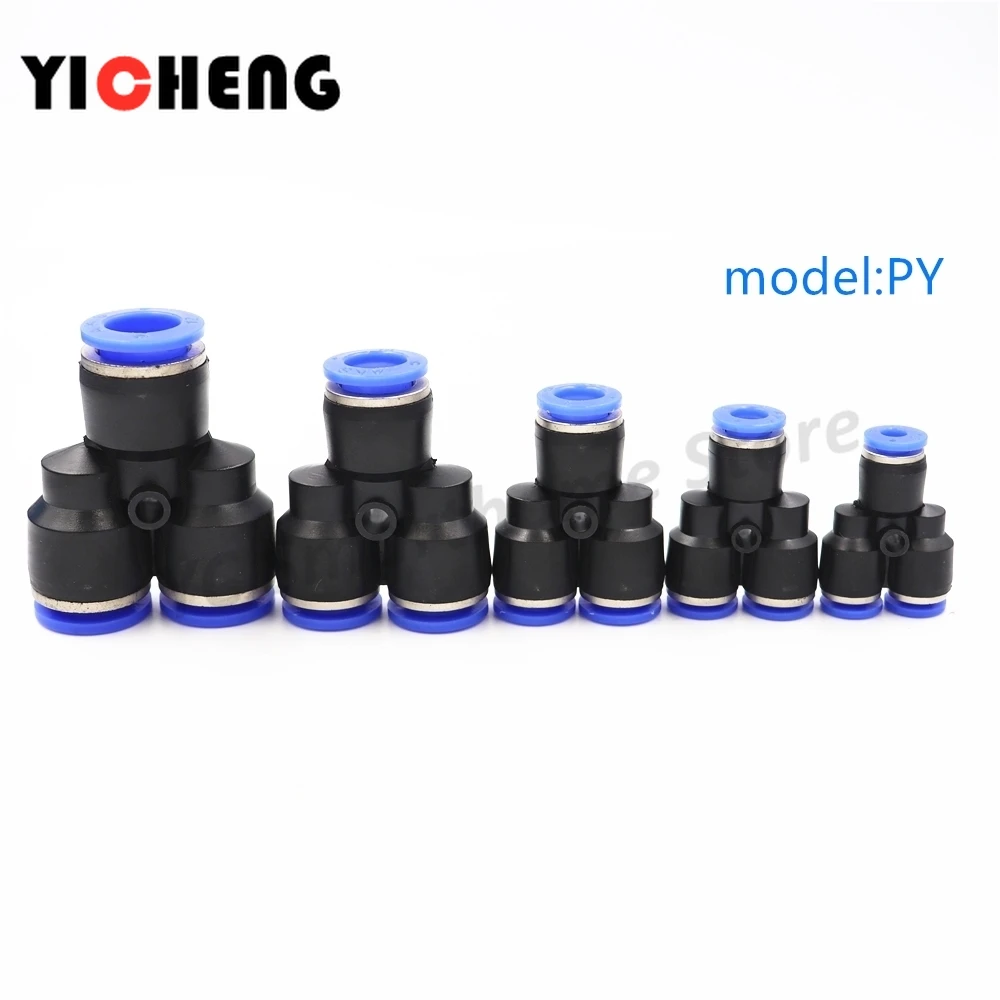 1Pcs Quick pneumatic plastic joint PU pipe butt joint, hose trachea joint, pneumatic components.Quick plug pneumatic valve - Image 4