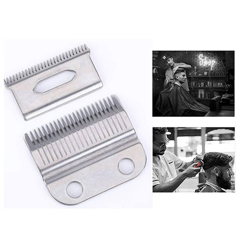 Lame tagliaunghie staccabili professionali in acciaio inossidabile da 2 pezzi con accessori per lame di ricambio a 2 fori