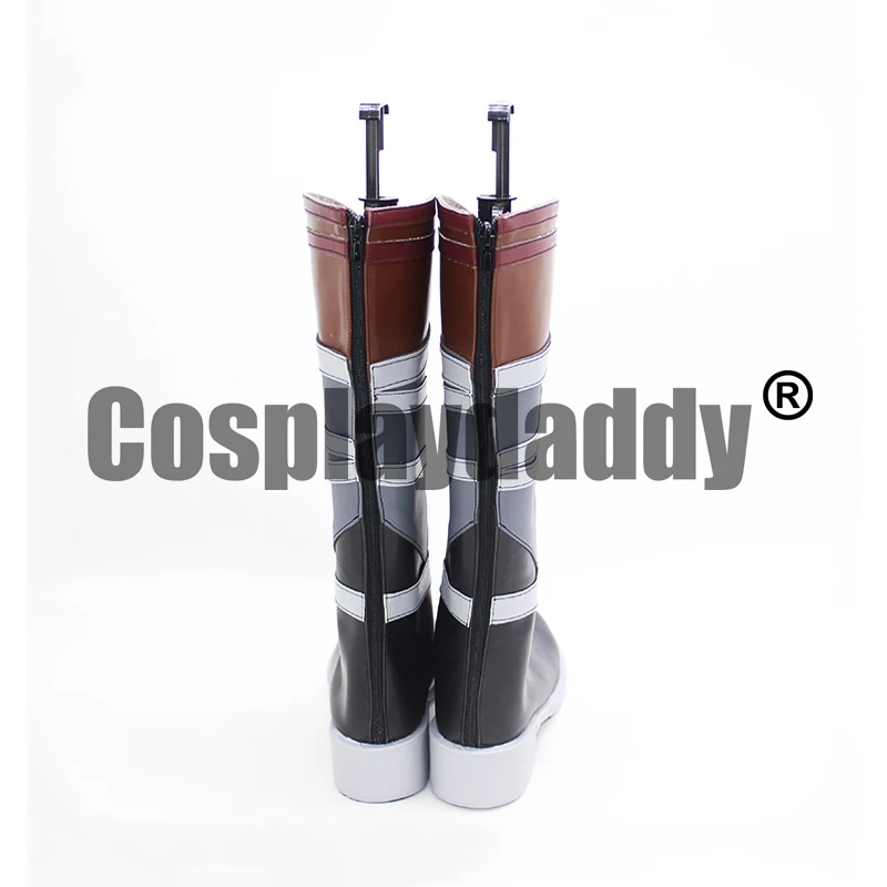 Genshin Impact Mondstadt Legende Van Wolvendom Wolf Jongen Scheermes Little Wolfie Cosplay Grijs Ver. Schoenen Laarzen X002