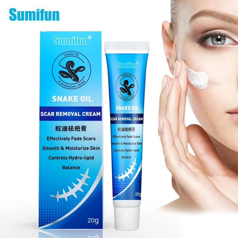 

Sumifun Professional Snake Oil Ointment Remove Scar Cream Acne Treatment Hand Skin Face Care Natural Chinese Medical Skin Care