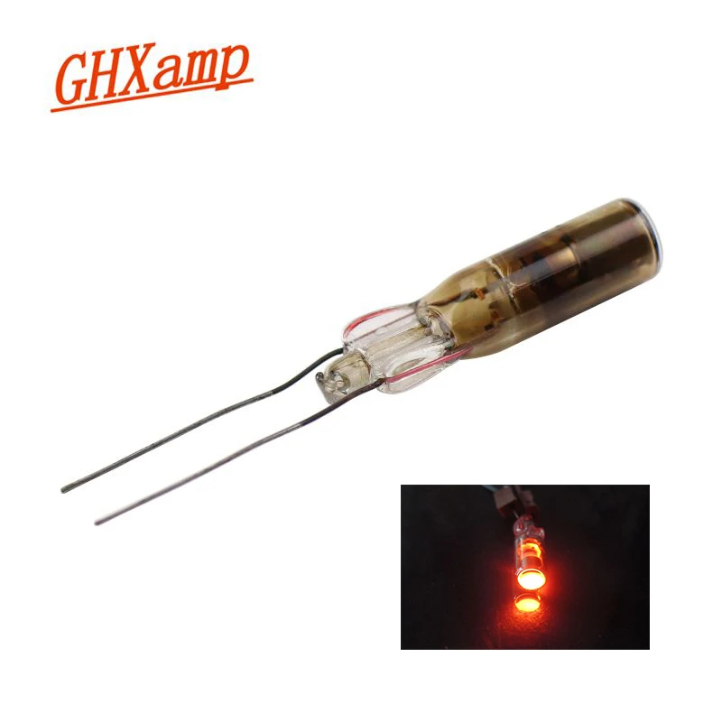 GHXAMP 1PCS New Russian INS-1 top Glow Tube neon bulb Length 29mm Electronic Accessories