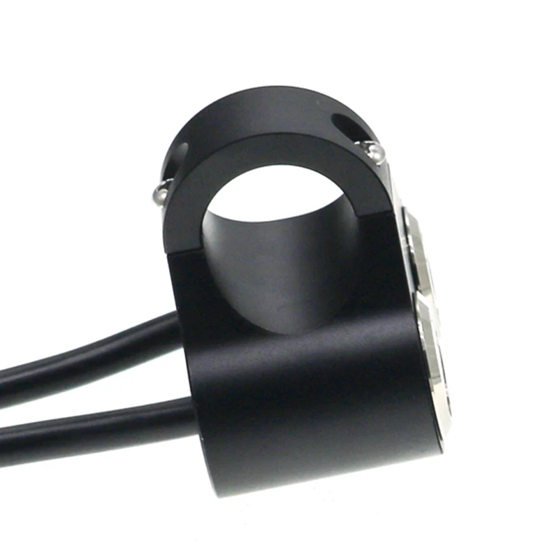 MotoLovee CNC Process Motorcycle Switch Button Handlebar Adjustable Mount Waterproof Switche Parts 12V Motor Bike Accessories