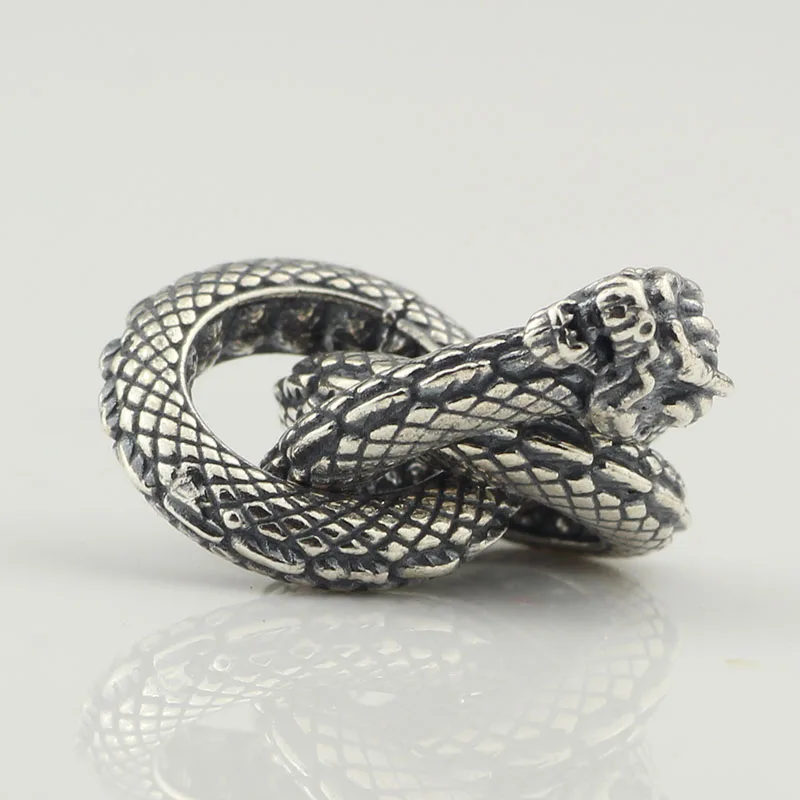 Mistletoe 925 Sterling Silver Dragon Charm Bead European Jewelry