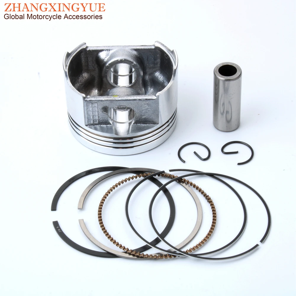 Scooter Pcx 125cc Piston Kit For Honda Lead Ww Pcx125 Click Vario 125i Nss Forza 125 13101-KWN-902 13011KWN900 52.4mm 13mm 4T