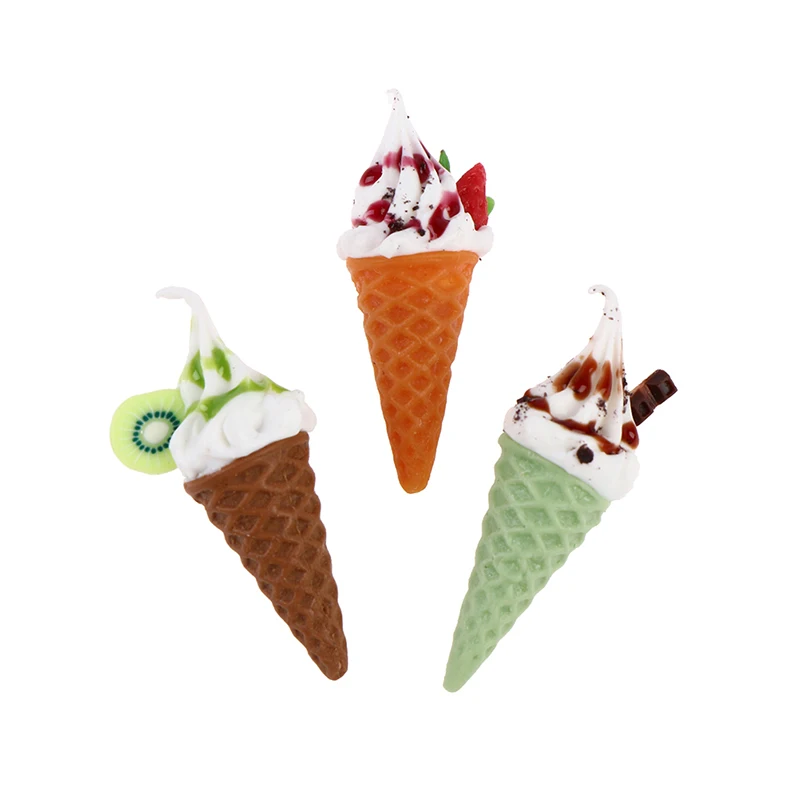 1PC creativo nuova casa delle bambole in miniatura cucina accessori per alimenti simulazione modello di gelato per la casa delle bambole Decor giocattoli per bambini regalo