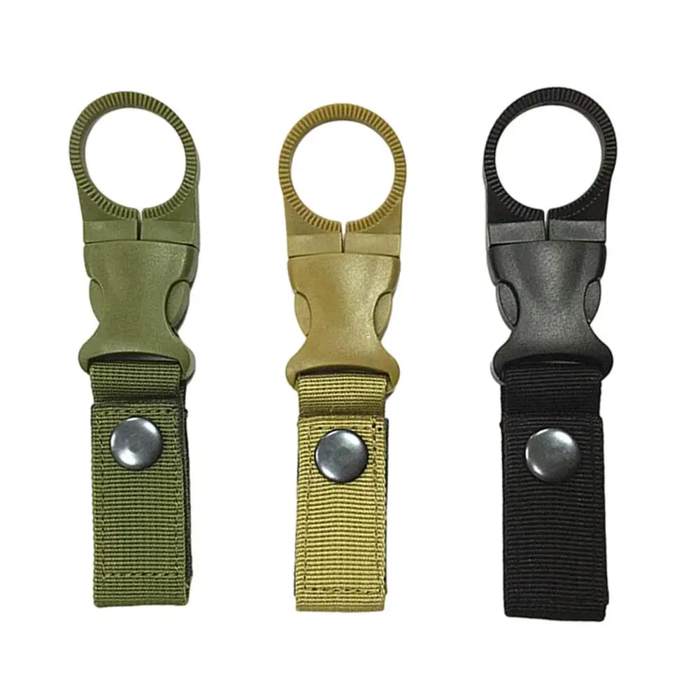 Hanging Bottle Buckle Clip Portable Water Bottle Ring Holder Camping Hanging Multifunctional Portable Mineral Water Clip Buckle