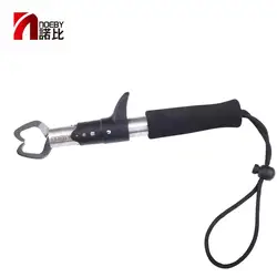 Noeby 22cm Fishing Gripper Portable Stainless Steel Fish Lip Controller Handle Grab Fishing Tackle Plier Holder for Fishing Tool