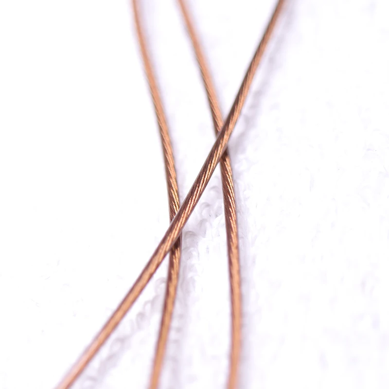 10meters Liz 6n single crystal copper OD:1.2MM 22awg 133core