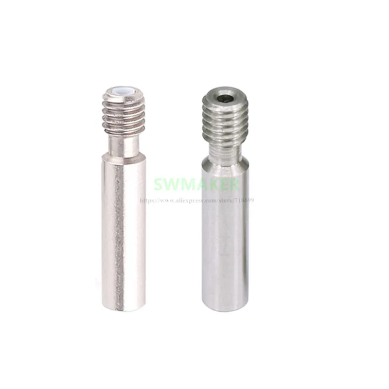 

5pcs MK8 Heat Break barrel for 1.75mm no threaded thermal barrier 3D printer accessories