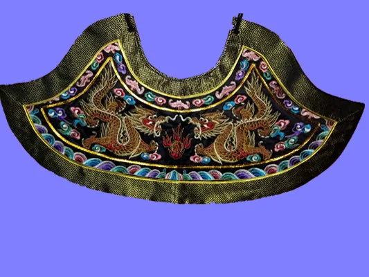 7-designs-qing-dynasty-emperer-officers-official-costume-shoulder-piece-yun-jian-delicate-embroidered-dragon-pi-ling-wing-collar