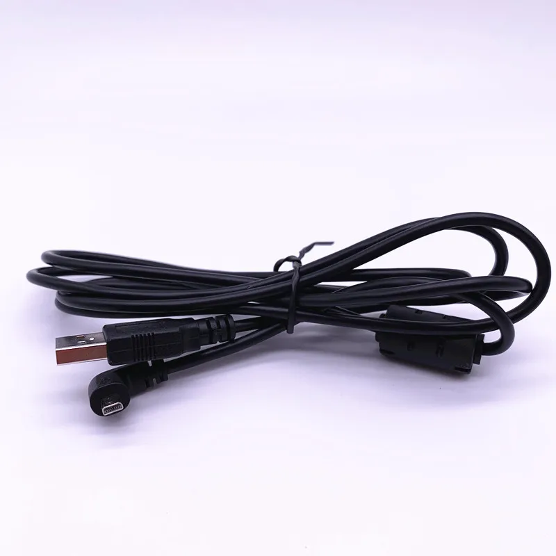 USB Male Plug To Wire 8 Pin Left Angled 90 Degree Plug Camera Data Cable for Nikon COOLPIX S5100 S6500 S9100 S9300 S6200