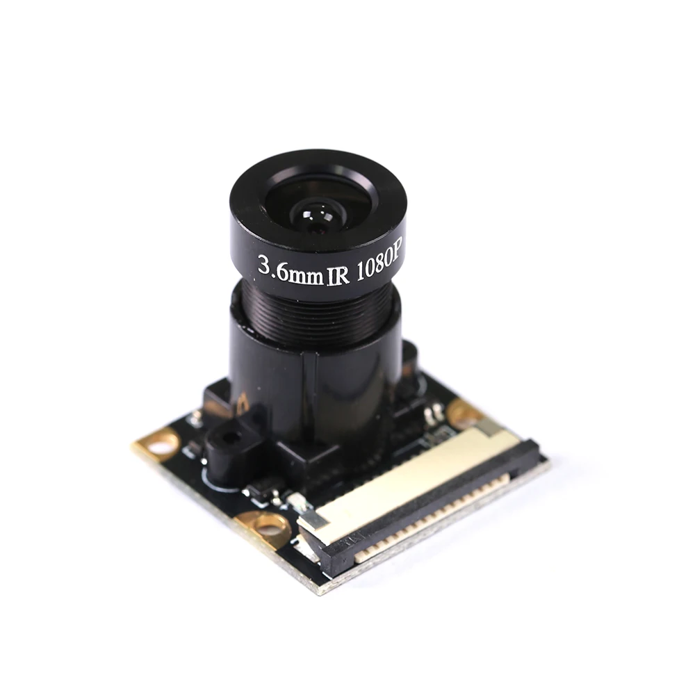 Raspberry Pi 2/3/4B 5Mp 500W Night Camera 3.6Mm Groothoek Lens Sensor Camera Module voor Raspberry Pi Ai Erkenning