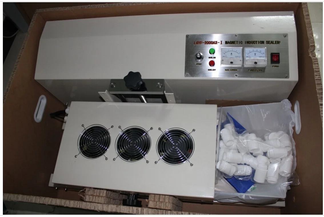 Scelleuse à induction continue LGYF-2000, pour feuille d'aluminium