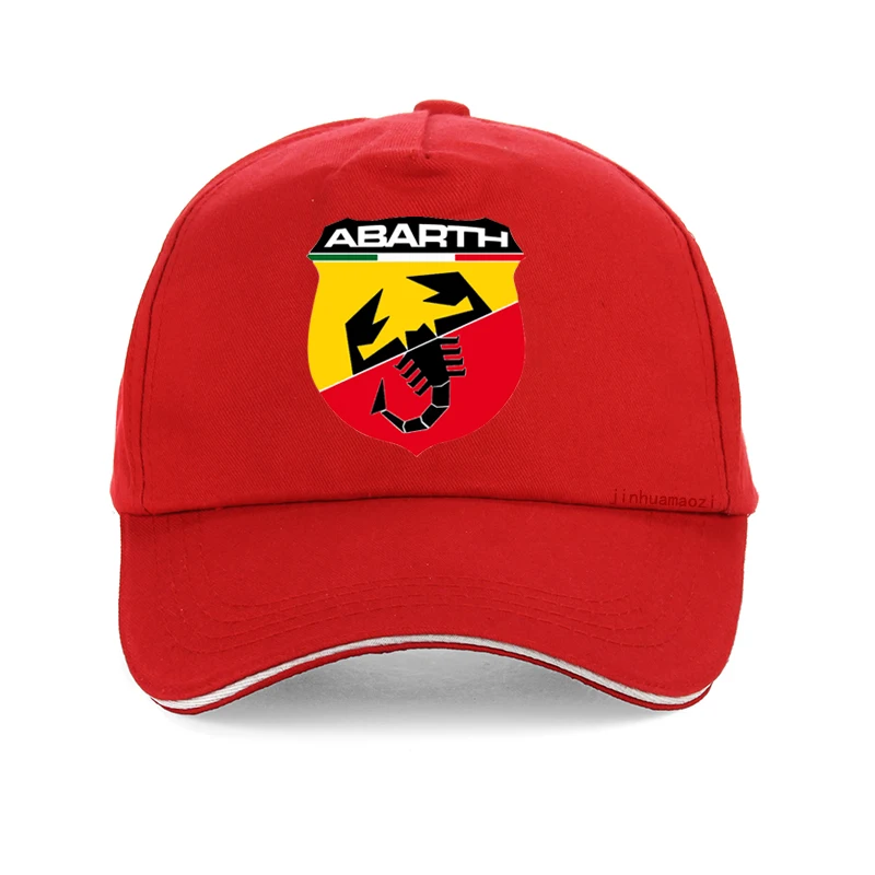 Nowe lato dla mężczyzny i kobiety Abarth czapka z daszkiem moda Unisex regulowana bejsbolówka kapelusz gorras bone