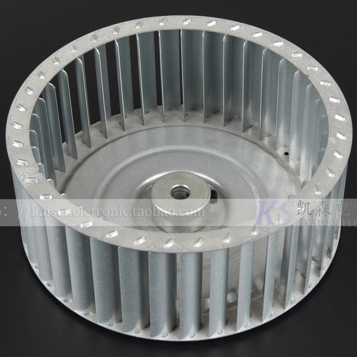 

52 mm inner hole diameter is 133 mm * high 8 mm aluminized steel motor blower centrifugal rotor blades