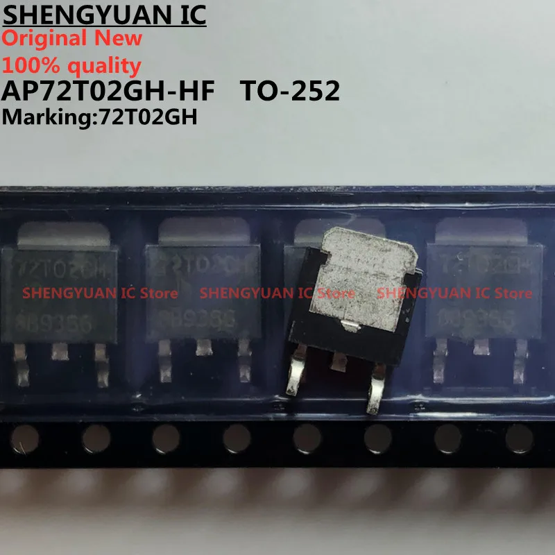 5-10-50 pcs/lot AP72T02GH-HF AP72T02GH  72T02GH TO-252  25V 62A N-CHANNEL MOSFET 100% new imported original 100%quality