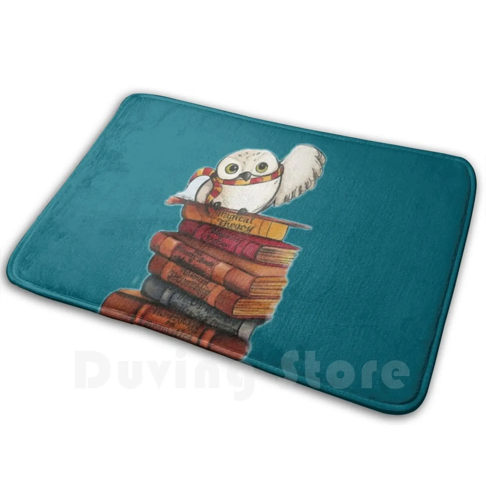 Magical Movie Character Soft Non-Slip Mat Rug Carpet Cushion Book Magic Wizarding World Quote Cute Hufflepuff Potterhead