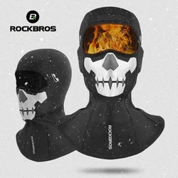 ROCKBROS Balaclava Full Face Mask Windproof Skiing Motorcycle Scarves Cycling Headband Keep Warm Thermal Venom Skull Scarf