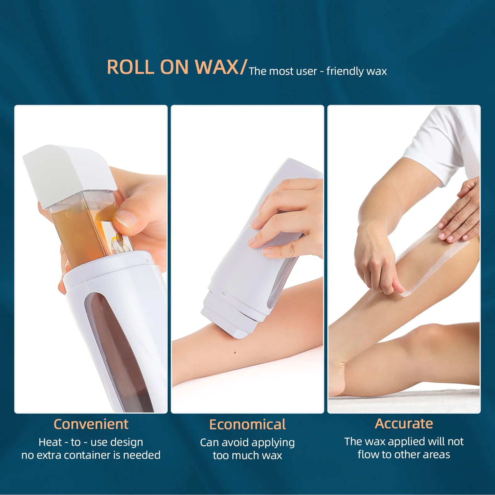 Sáp Nóng Lạnh Depilatory Heater Với Làm Nóng Căn Cứ Tóc Máy Wax Tẩy Lông Ấm Máy Tẩy Nhổ Lông Làm Nóng Sáp Lăn Máy Tẩy Nhổ Lông