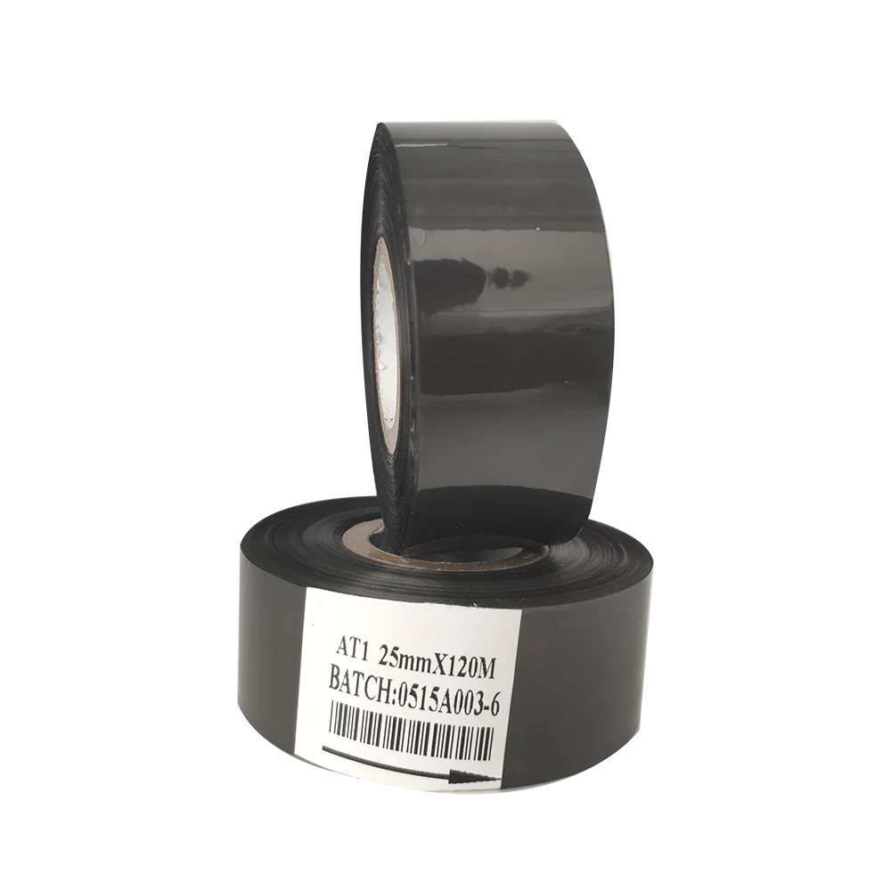 

Black color hot ink roll coding foil for ribbon printer