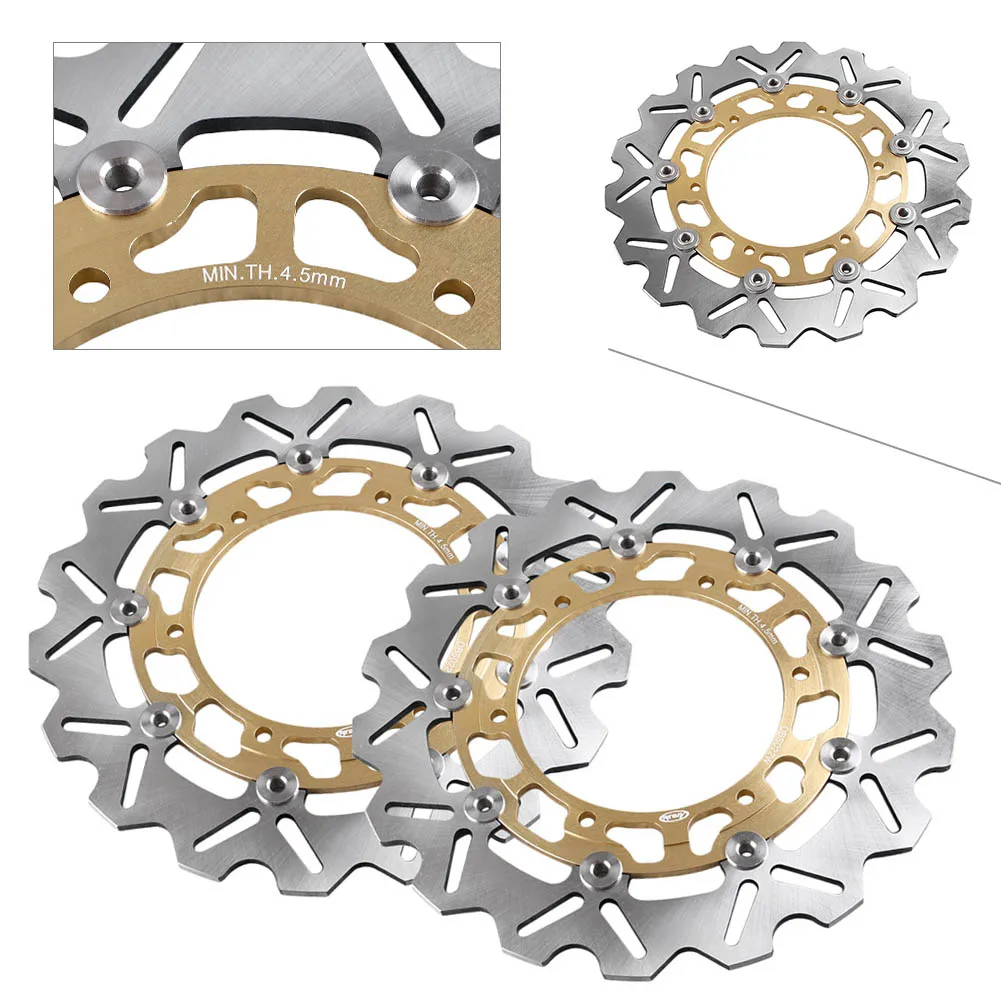 

Передние тормозные диски для Yamaha XJ600N YZF R6 R1 XJR1300 600R 1000R FJR1300 XJR1300 FZS FAZER 1000 BT1100 BULLDOG TDM900 и др.