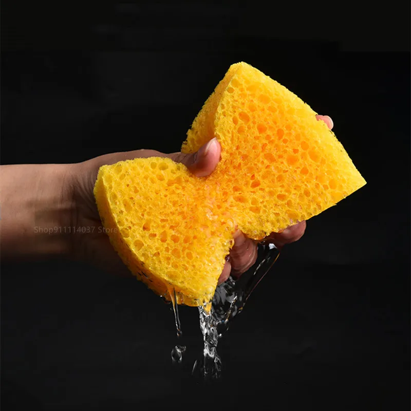 2pcs Pottery Art Sponge Set Yellow White Water-absorbing Moisturizing Square Sponge DIY Ceramic Repair Blank Clay Cleaning Tools