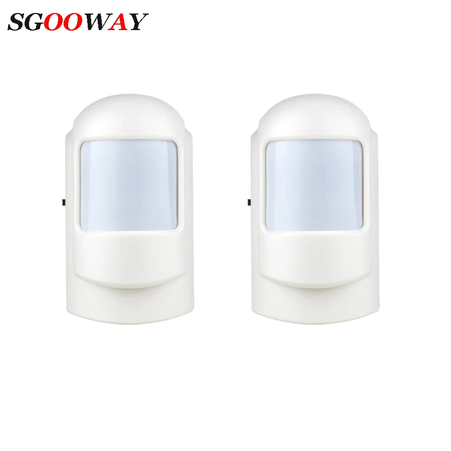 

Sgooway 433 Mhz Wireless Mini PIR Motion Sensor Alarm Detector Infrared Sensor PIR Sensor Motion Detector for Home Alarm System