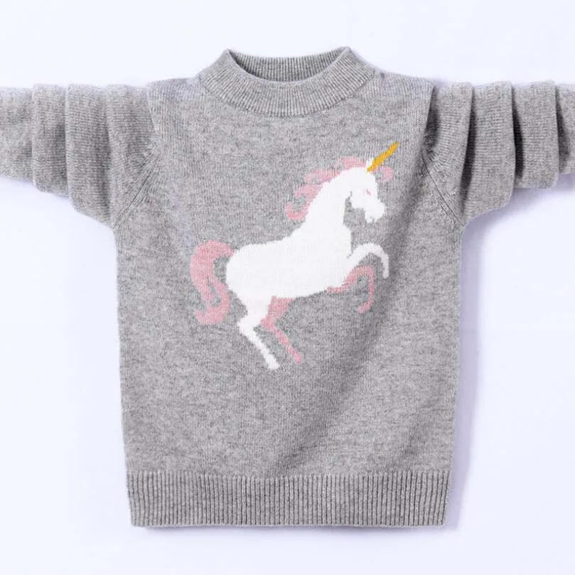 Children clothes 2-15T kids 95% Cashmere sweater baby boys girls warm pullovers high quality teenage knitted bottoming shirt