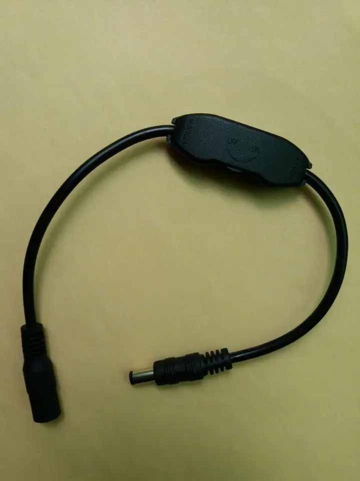 LED light strip module table lamp switch 12V24V online mini knob dimmer dimmer switch DC interface 6A