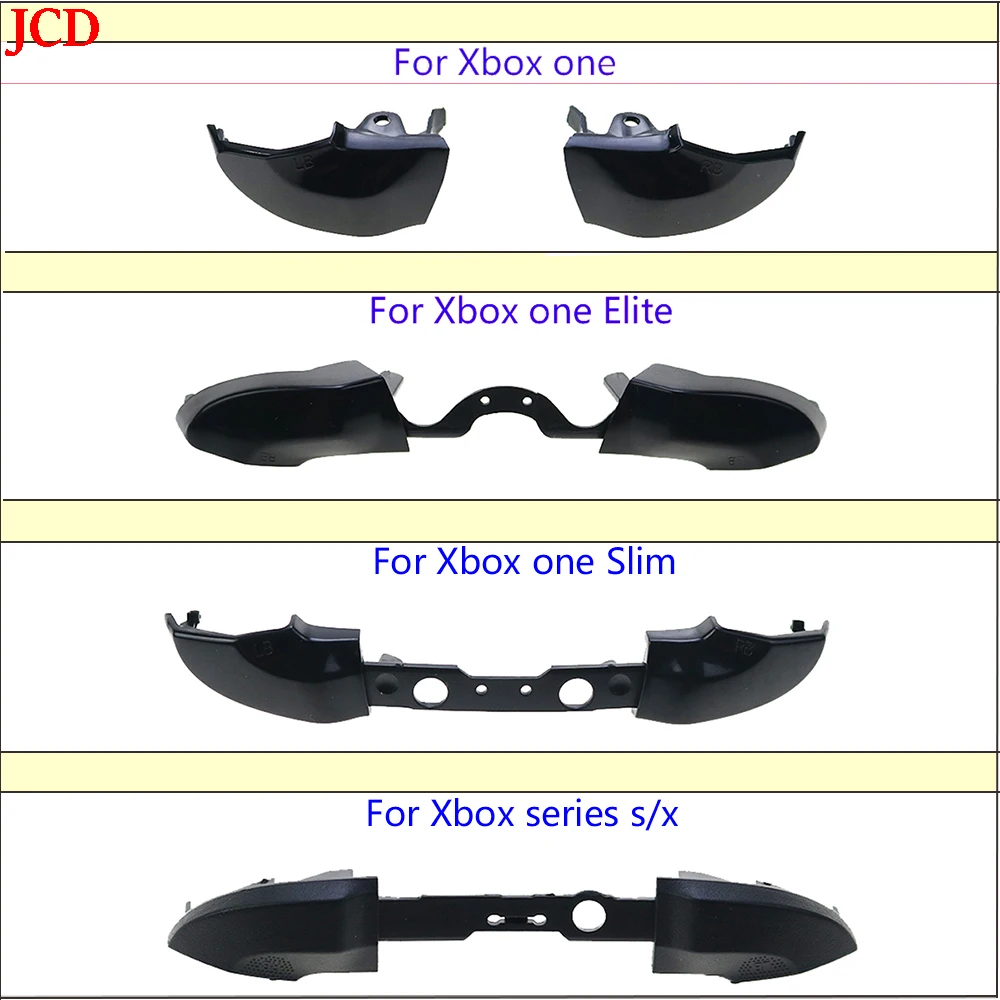 

JCD 20 PCS for Xbox One S Elite Controller RB LB Bumper Trigger Buttons Mod Kit for XBox Series X S Gamepad Game Accessories