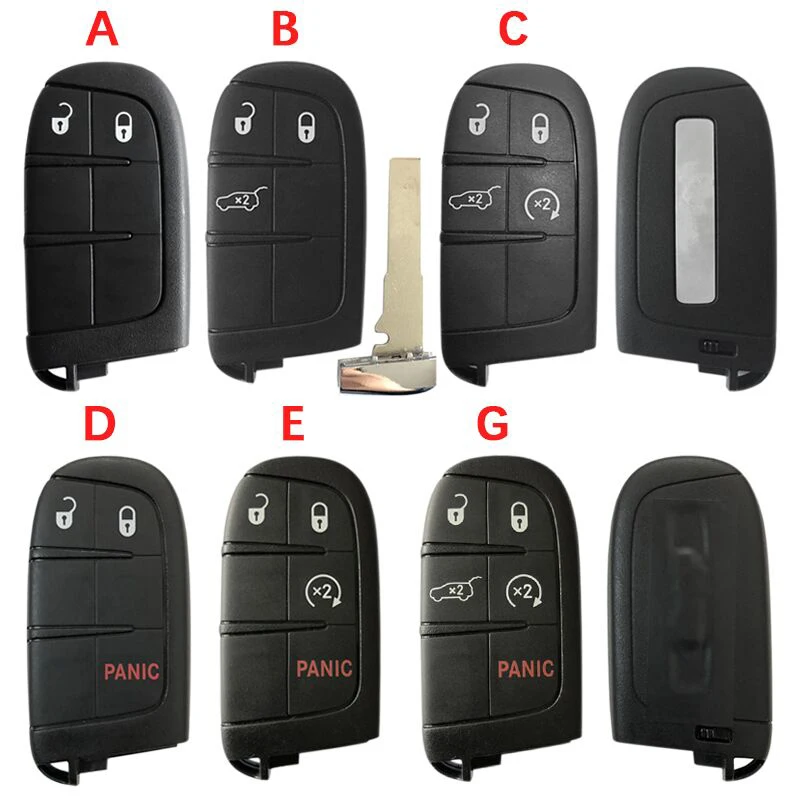 CN086038 M3N-40821302 OEM Smart-Remote-Key Fob Für Jeep Kompass 2017-2020 Original Auto Schlüssel Mit 4A Chip 433mhz SIP22 Klinge