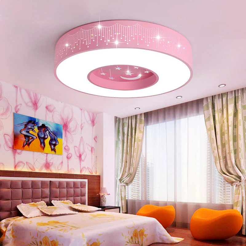 Led ceiling lights home lighting bedroom lighting lamp modern light Color polarizer luminaria lamps child luminaire lampe WF1019